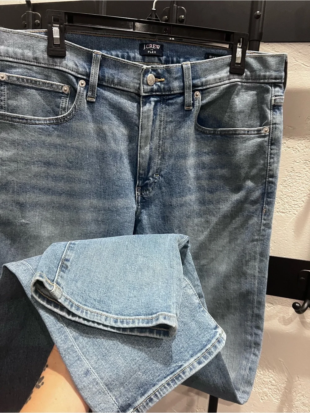 J. Crew Factory Straight-fit jean in vintage flex Size W32 L34
